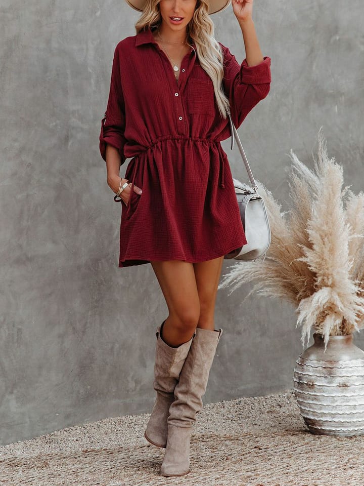 LA Angels Sukienka w kolorze bordowym rozmiar: M