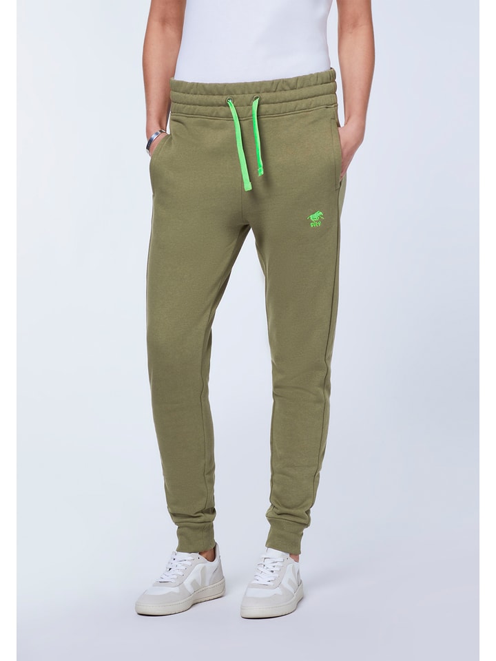 Polo Sylt Spodnie dresowe w kolorze khaki rozmiar: XL