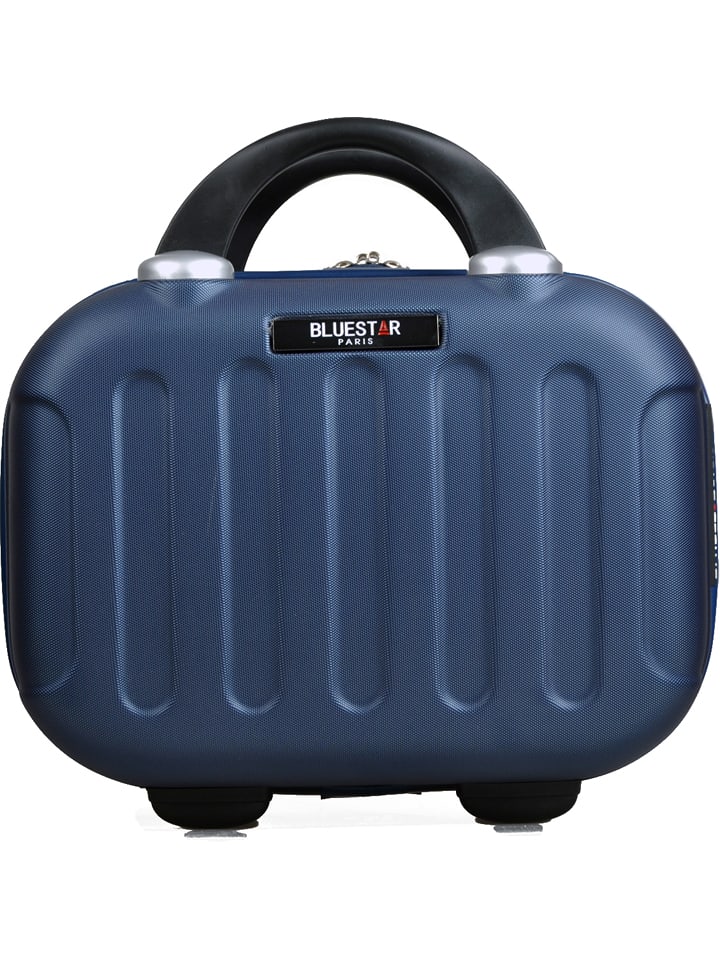 BlueStar Kosmetyczka "Madrid" w kolorze niebieskim - 28 x 20 x 16 cm rozmiar: onesize