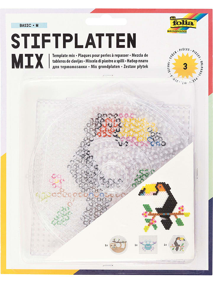 folia PAPER Płytki do prasowanek (3 szt.) "Basic" rozmiar: onesize