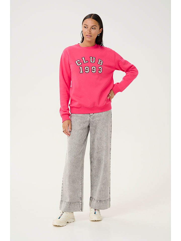 Kaffe Bluza "Viola" w kolorze różowym rozmiar: M