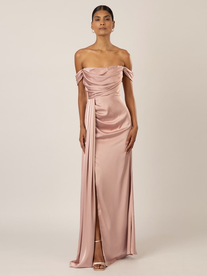 APART Sukienka w kolorze szaroróżowym rozmiar: 36