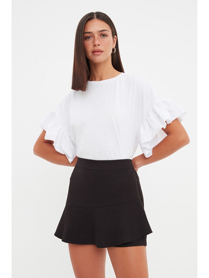 trendyol Koszulka w kolorze białym rozmiar: L