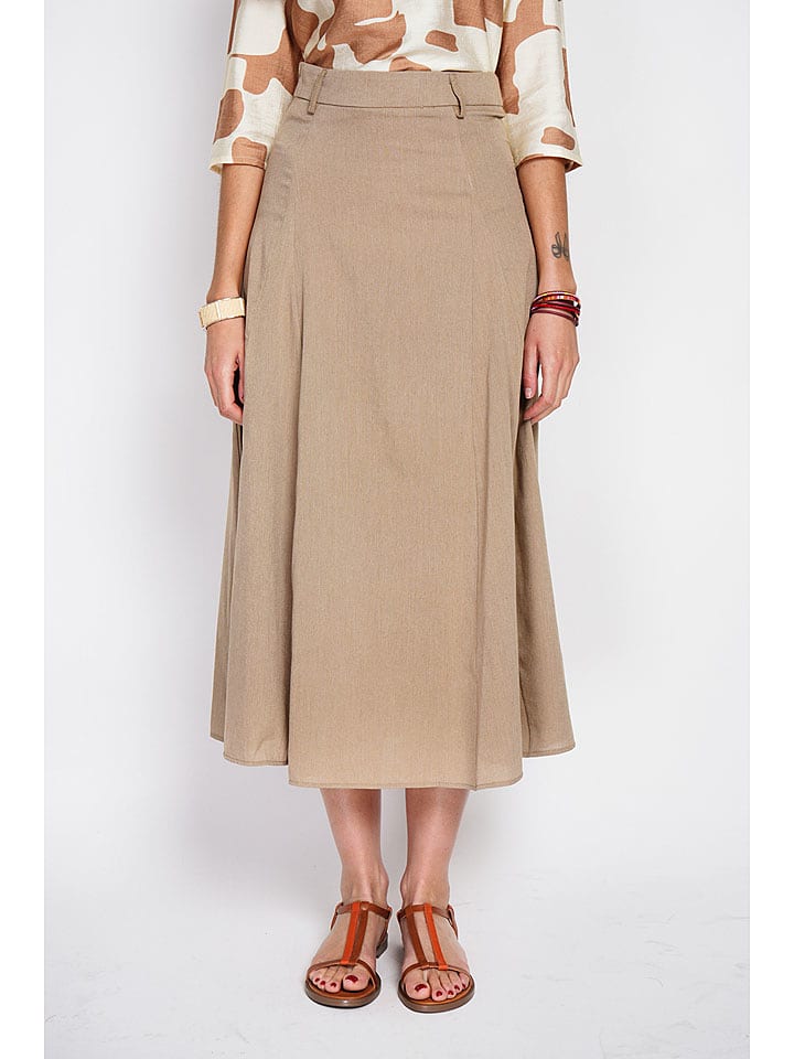 William de Faye Spódnica w kolorze beżowym rozmiar: 38