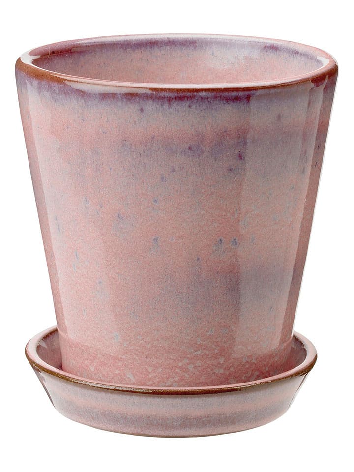 Knabstrup Doniczka "Knabstrup" w kolorze jasnoróżowym - wys. 12 x Ø 10,5 cm rozmiar: onesize