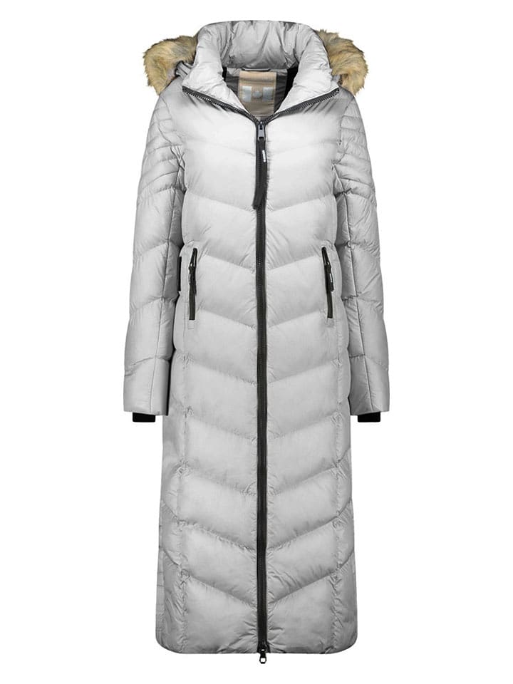 Canadian Peak Płaszcz zimowy "Capucineak" w kolorze jasnoszarym rozmiar: 3XL