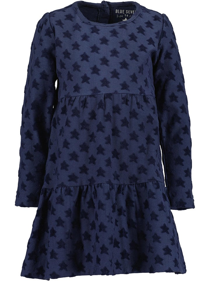 Blue Seven Sukienka w kolorze granatowym rozmiar: 122