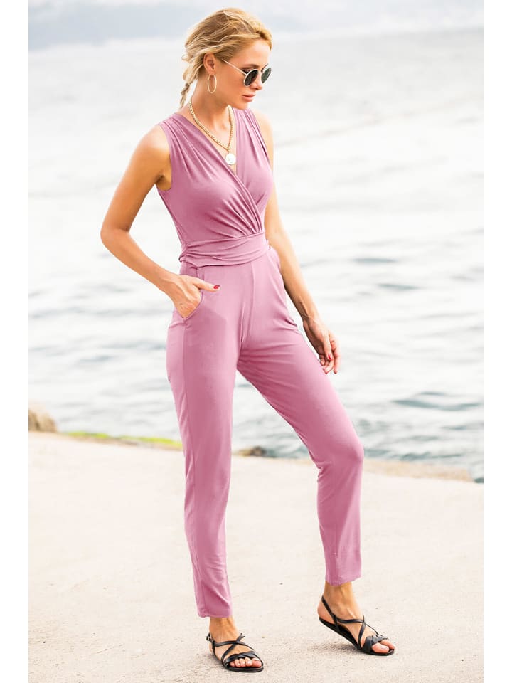 LA Angels Kombinezon w kolorze jasnoróżowym rozmiar: L