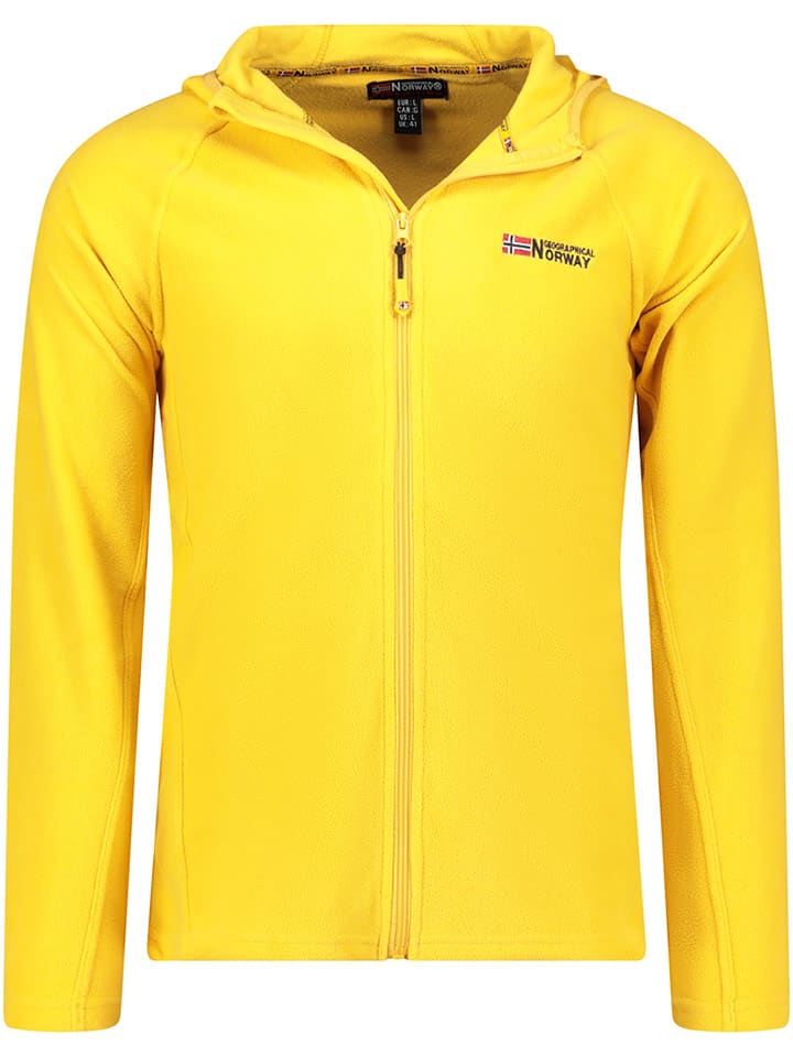 Geographical Norway Kurtka polarowa "Tugood" w kolorze żółtym rozmiar: L