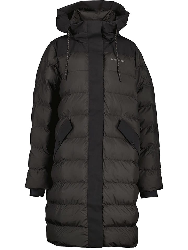 Didriksons Płaszcz pikowany "Fay" w kolorze czarnym rozmiar: 38