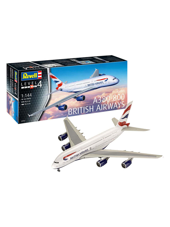 Revell Model "Airbus A380-800 British Airways" do złożenia - 12+ rozmiar: onesize