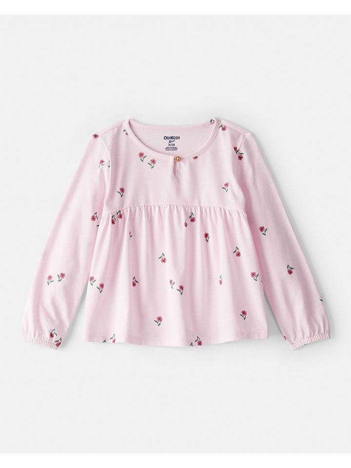 OshKosh Koszulka w kolorze jasnoróżowym rozmiar: 104
