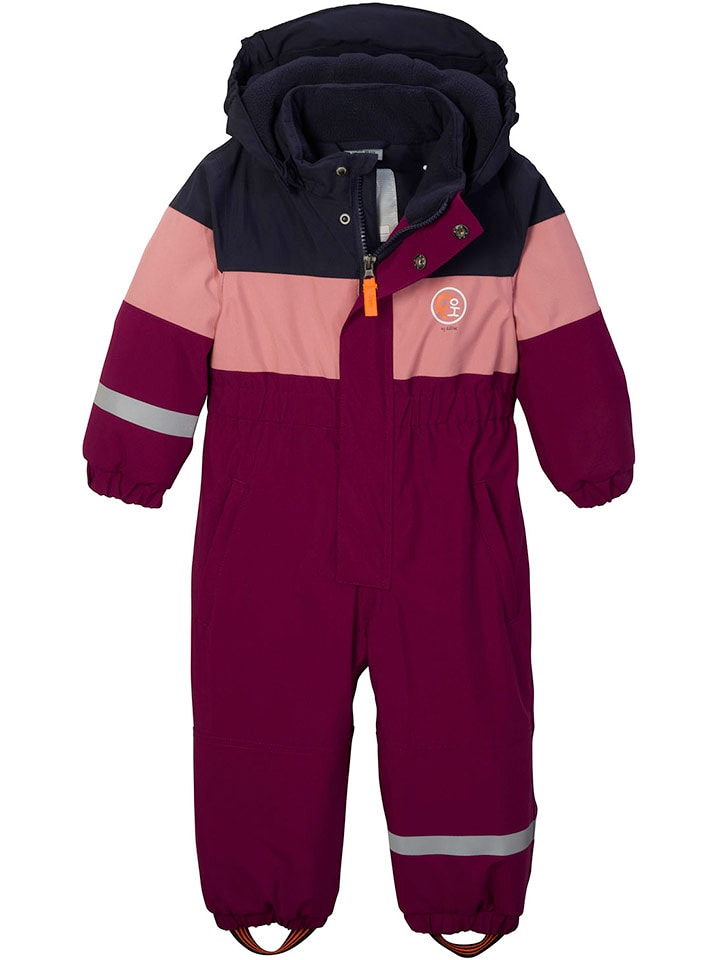 Killtec Kombinezon zimowy w kolorze różowo-jasnoróżowo-granatowym rozmiar: 122/128