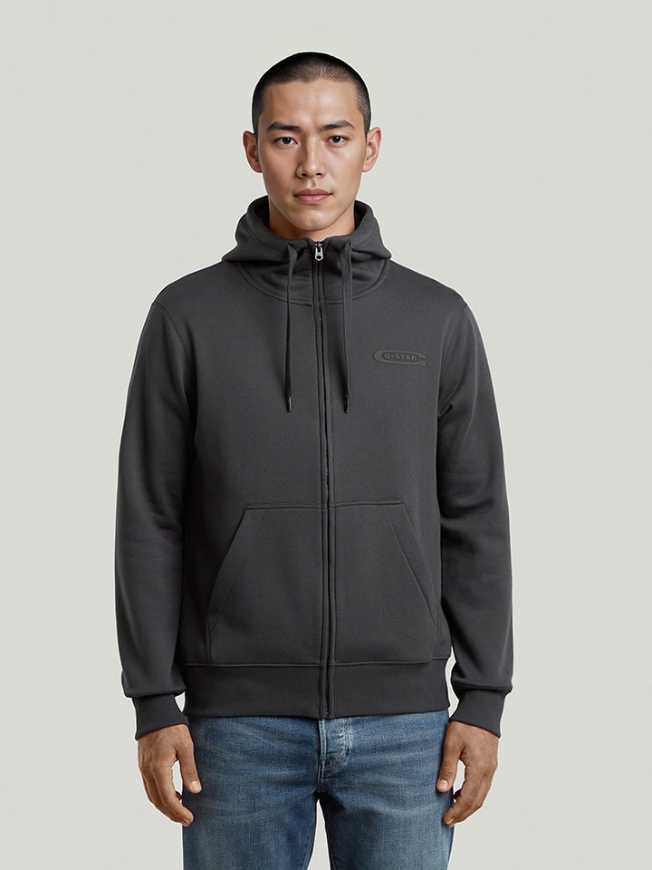 G-Star Bluza w kolorze antracytowym rozmiar: M