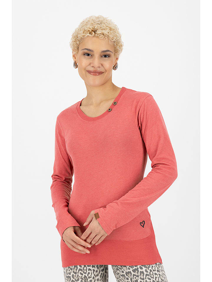 alife and kickin Koszulka "ConnyAK" w kolorze łososiowym rozmiar: L