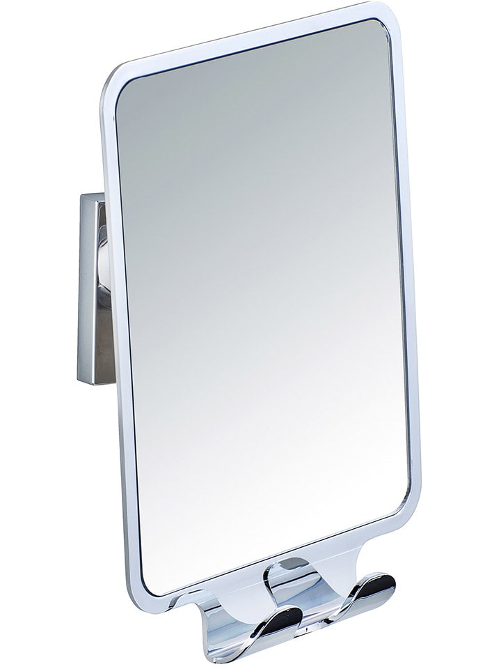 Wenko Lusterko kosmetyczne w kolorze srebrnym - 14 x 19,5 x 8 cm rozmiar: onesize