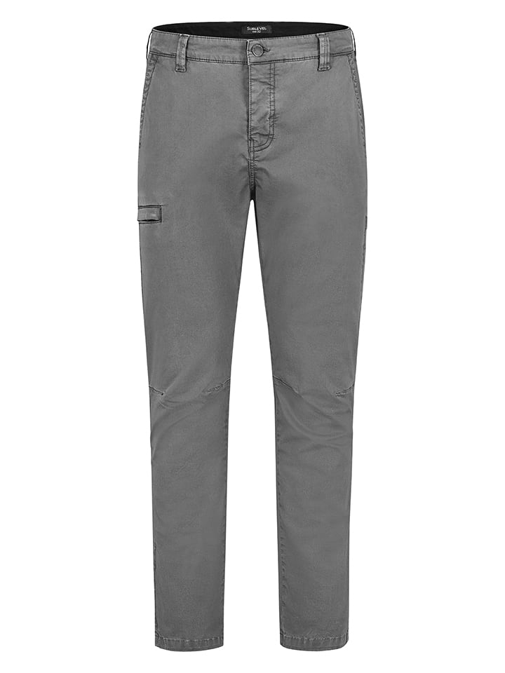 Sublevel Spodnie chino w kolorze szarym rozmiar: W30