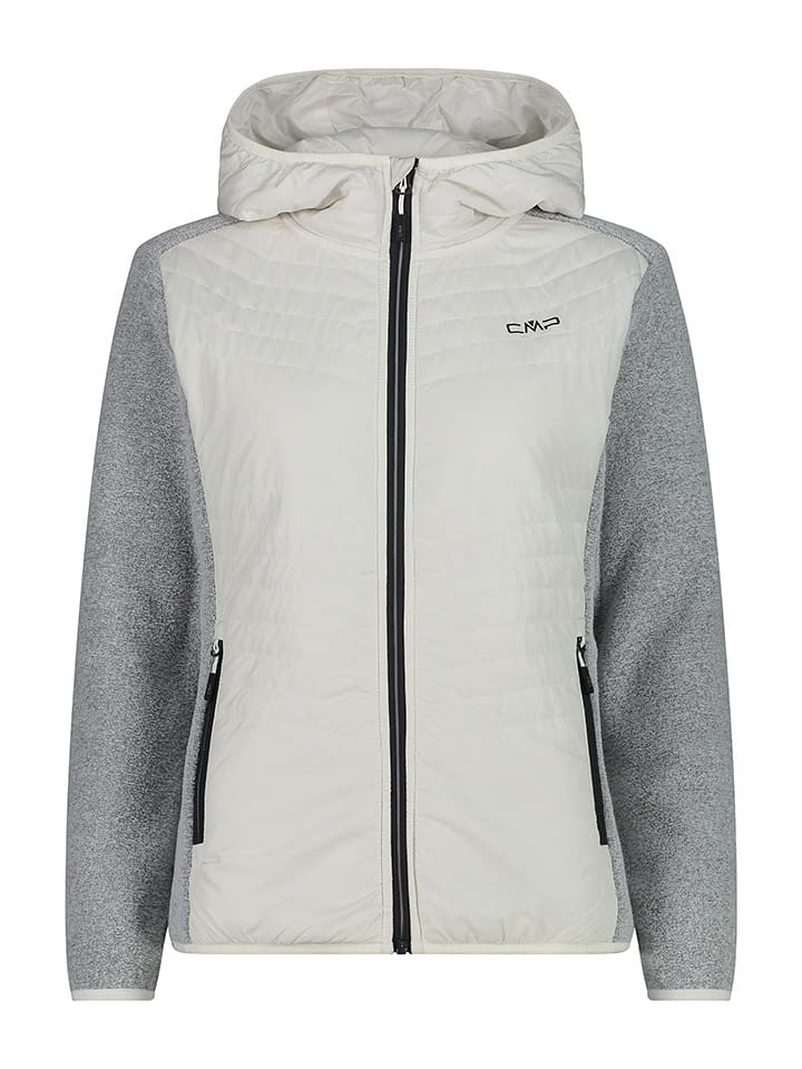CMP Kurtka hybrydowa w kolorze kremowo-szarym rozmiar: 38