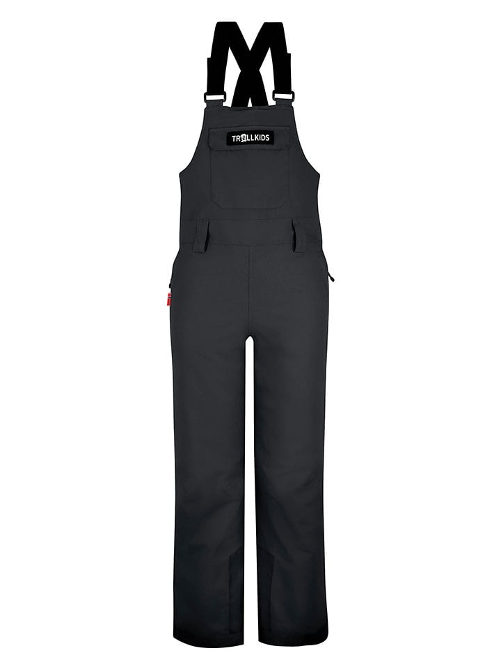 Trollkids Spodnie narciarskie "Eikedalen" w kolorze czarnym rozmiar: 104