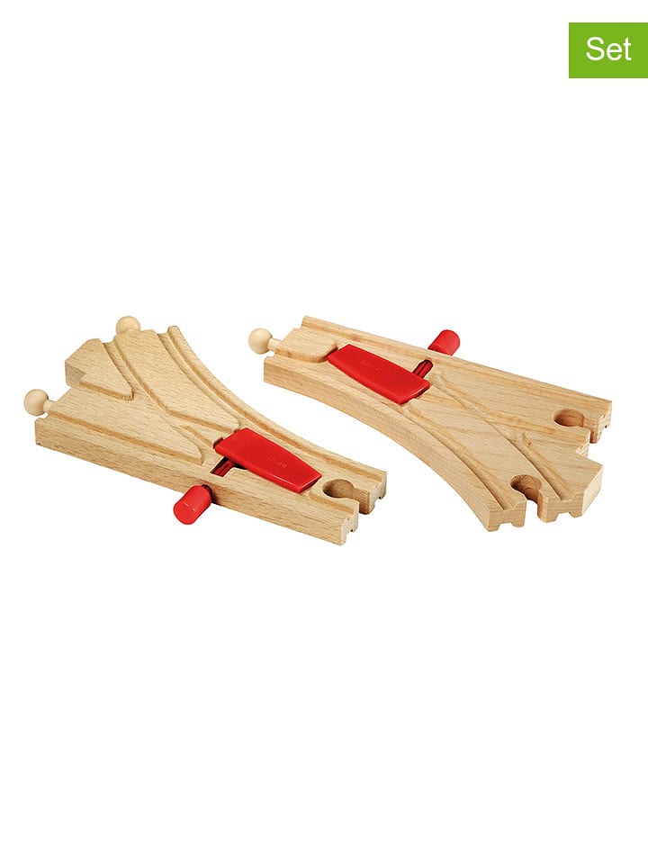 Brio Rozjazdy mechaniczne (2 szt.) - 3+ rozmiar: onesize