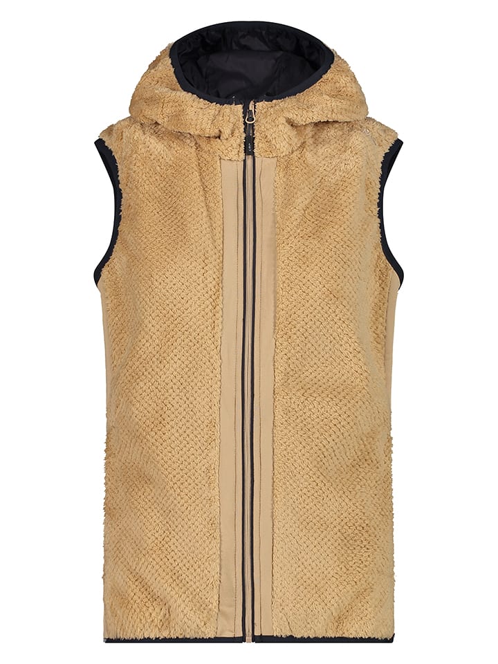 CMP Kamizelka polarowa w kolorze beżowym rozmiar: 44