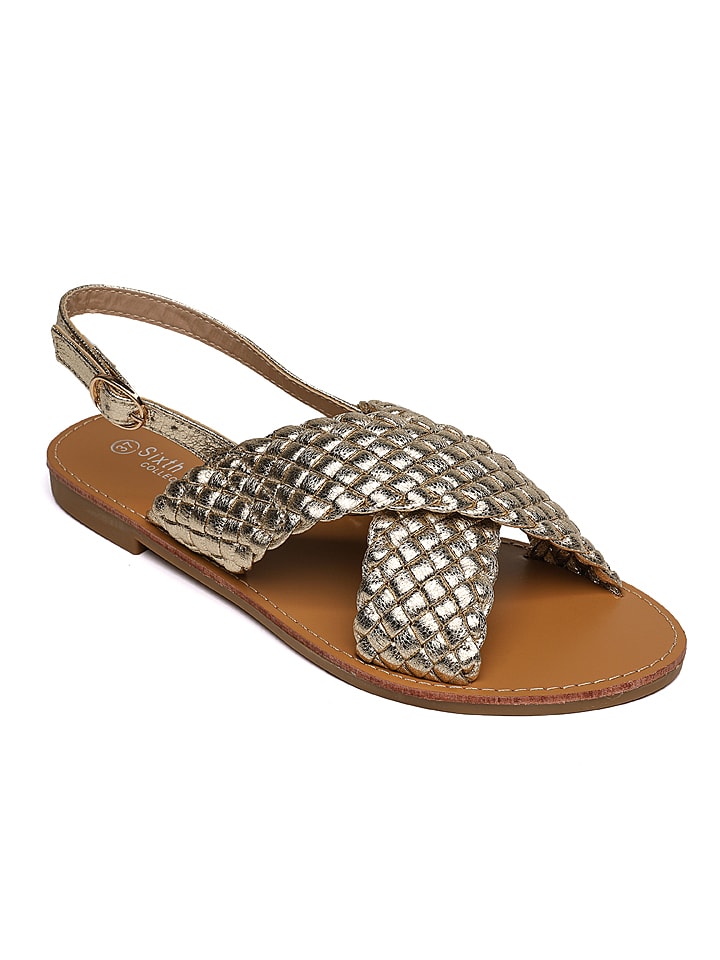 Sixth Sens Sandały w kolorze złotym rozmiar: 36