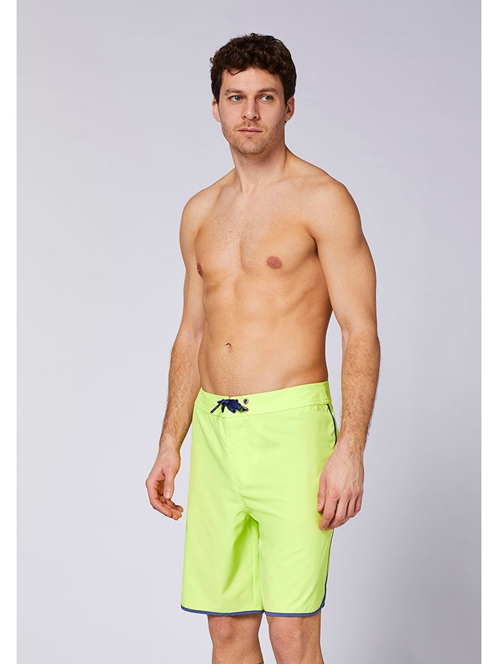 Chiemsee Szorty kąpielowe w kolorze zielonym rozmiar: 36
