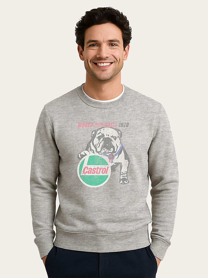 WOOOP Bluza "Penthouse 1977 cover" w kolorze szarym rozmiar: L