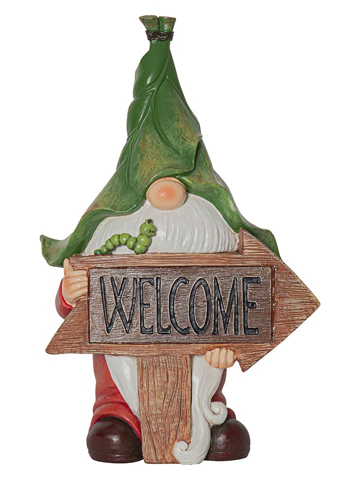 STAR Trading Solarna figurka LED "Gnomy" ze wzorem - 21 x 33 cm rozmiar: onesize