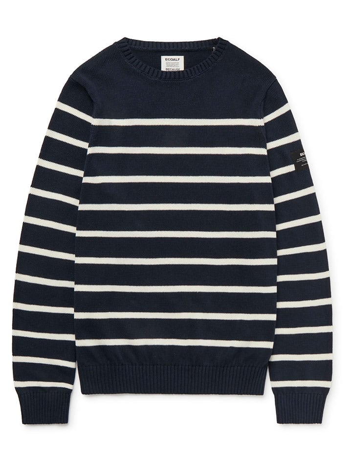 Ecoalf Sweter w kolorze granatowym rozmiar: XXL