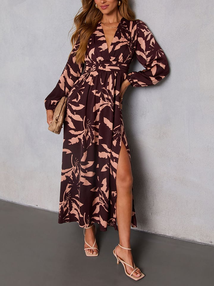 LA Angels Sukienka w kolorze brązowym rozmiar: S