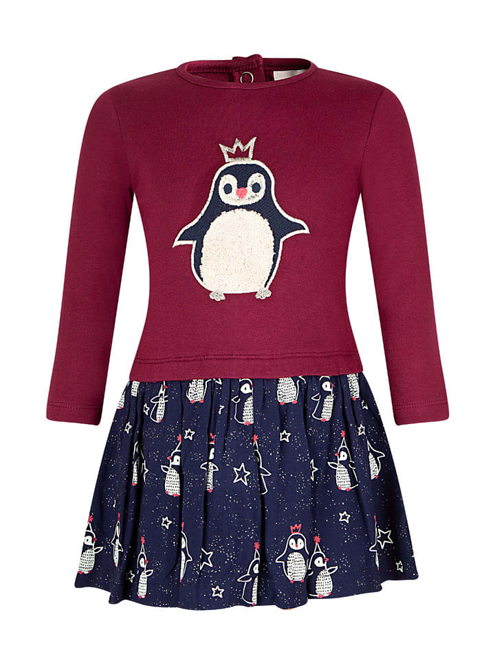 happy girls by Eisend Sukienka w kolorze granatowo-fioletowym rozmiar: 122