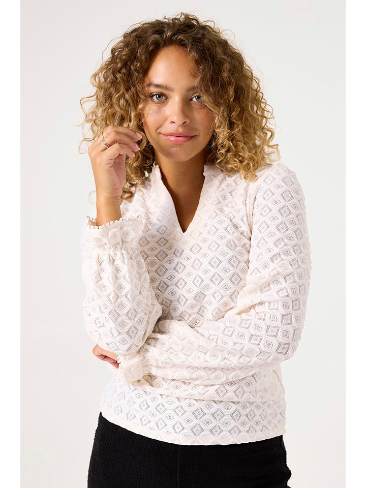 Garcia Koszulka w kolorze białym rozmiar: M