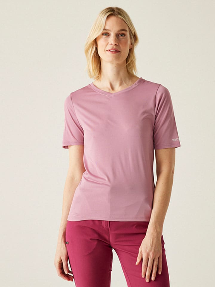 Regatta Koszulka funkcyjna "Fingal II" w kolorze jasnoróżowym rozmiar: 36