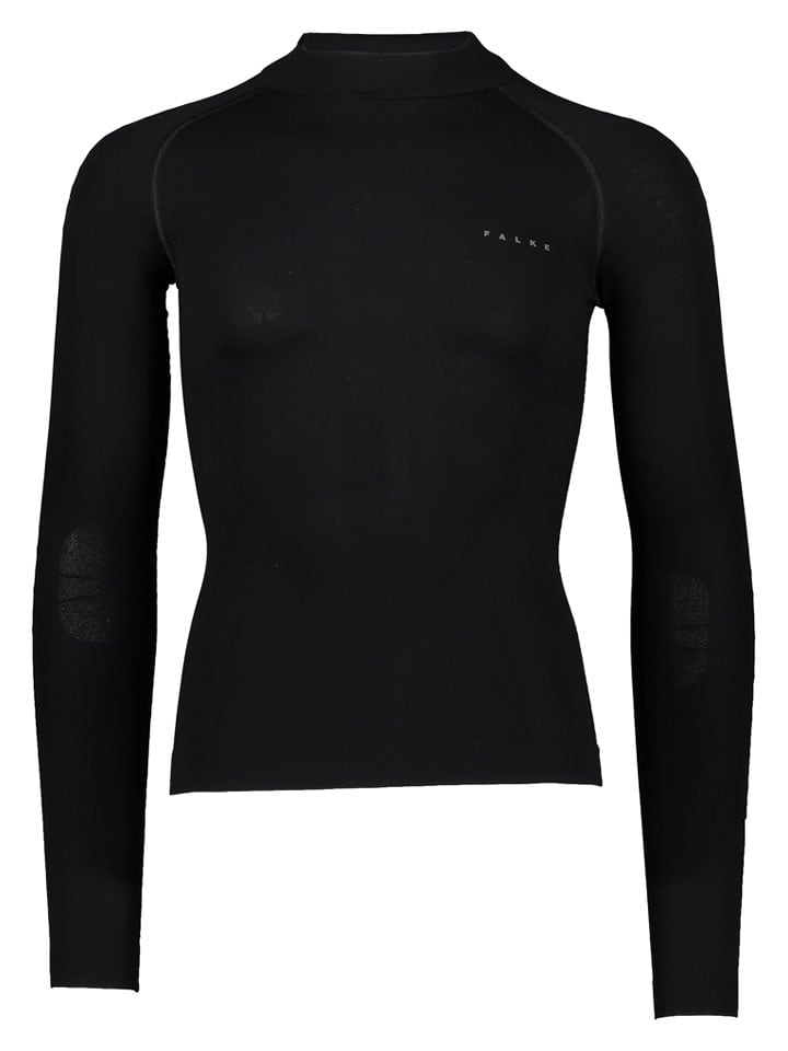 Falke Podkoszulek funkcyjny "Maglia" w kolorze czarnym rozmiar: S