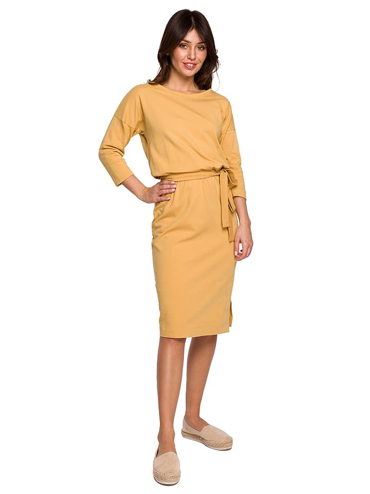 Be Wear Sukienka w kolorze musztardowym rozmiar: XL