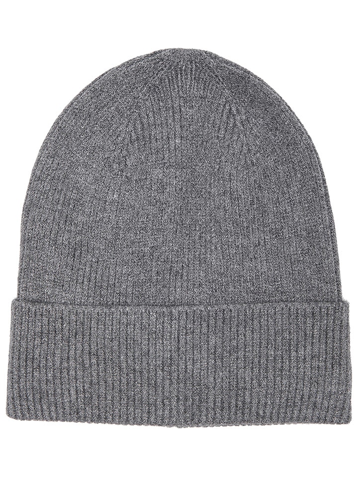 ONLY Czapka beanie "Zenna" w kolorze szarym rozmiar: onesize