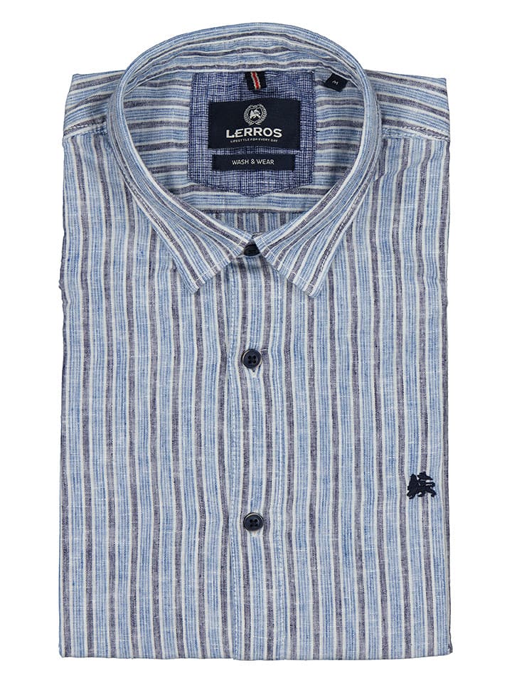 Lerros Koszula w kolorze niebieskim rozmiar: L