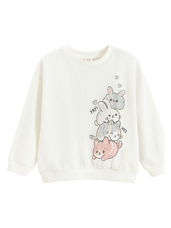 COOL CLUB Bluza w kolorze białym rozmiar: 98