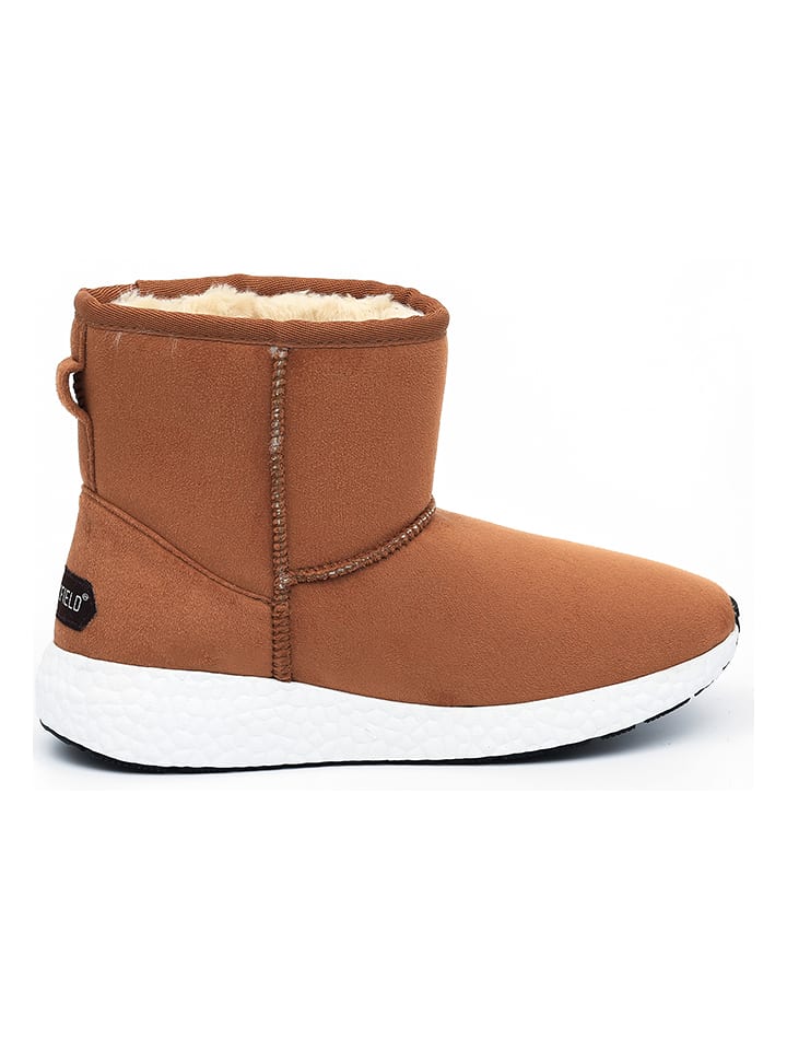 Blackfield Botki zimowe "Josie" w kolorze jasnobrązowym rozmiar: 36