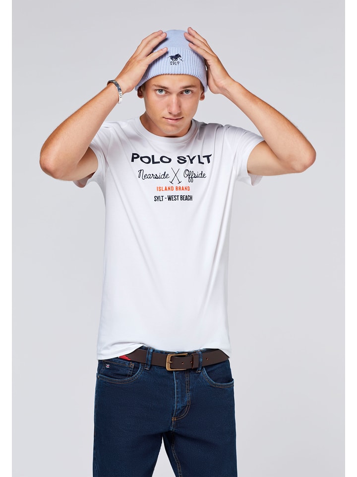 Polo Sylt Koszulka w kolorze białym rozmiar: M