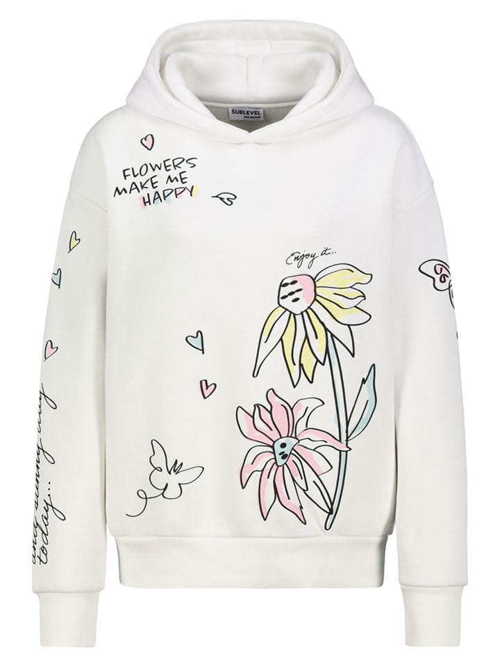 Sublevel Bluza w kolorze białym rozmiar: XS