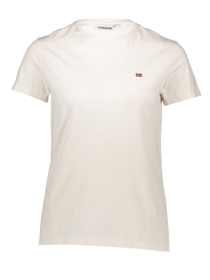 Napapijri Koszulka w kolorze białym rozmiar: XL