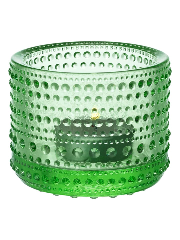 iittala Świecznik "Kastehelmi" w kolorze zielonym - Ø 6,4 cm rozmiar: onesize
