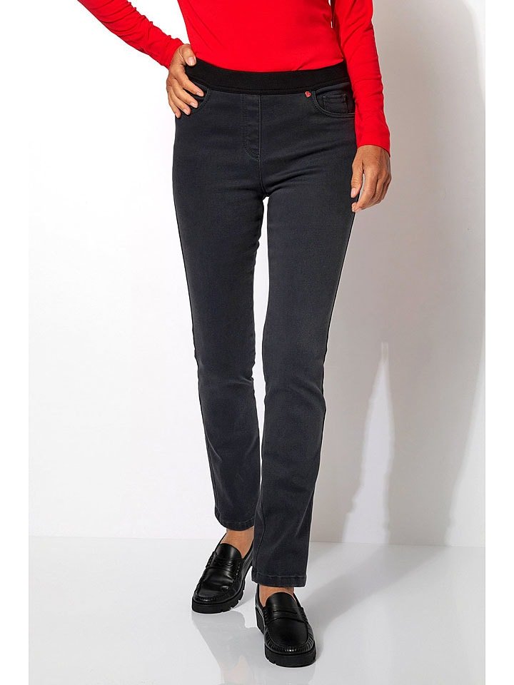 Rosner Spodnie w kolorze antracytowym rozmiar: 44