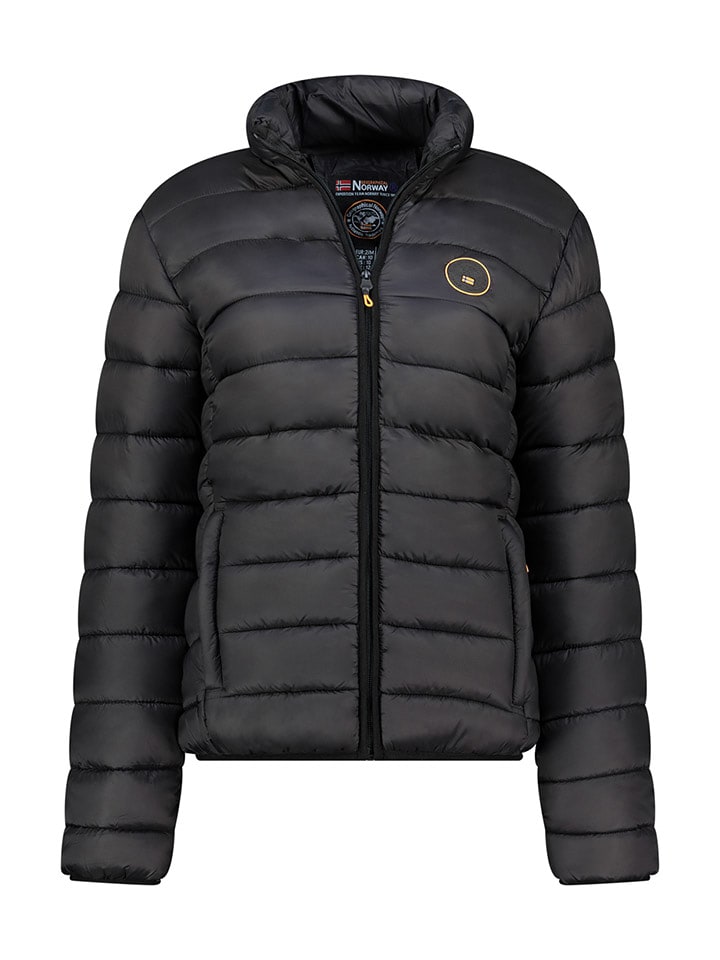 Geographical Norway Kurtka pikowana "Atikamap" w kolorze czarnym rozmiar: M