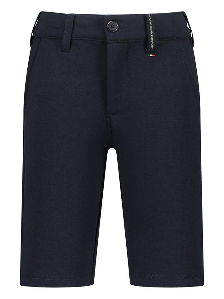 Vingino Bermudy "Rig" w kolorze granatowym rozmiar: 128