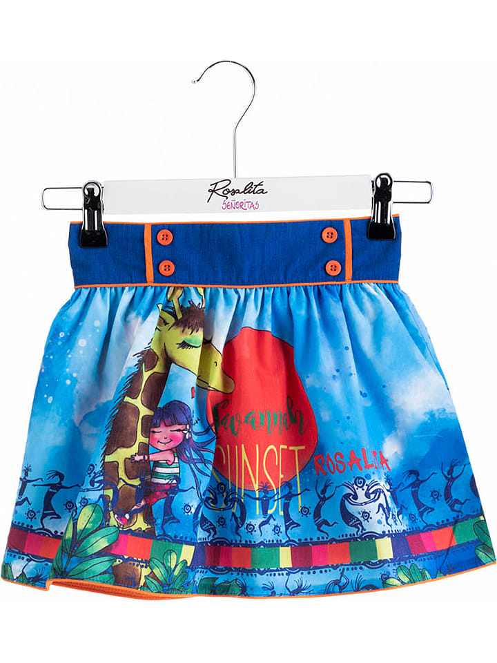 Rosalita Señoritas Spódnica "Raspberry" w kolorze niebieskim rozmiar: 140