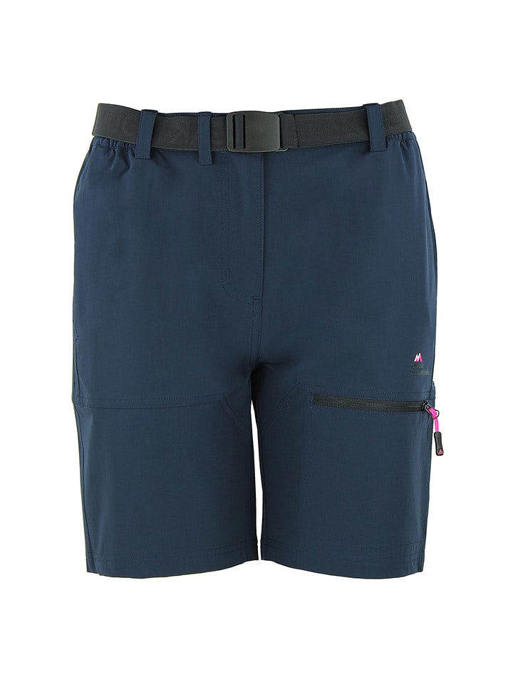 Peak Mountain Szorty funkcyjne "Ajasi" w kolorze granatowym rozmiar: XL