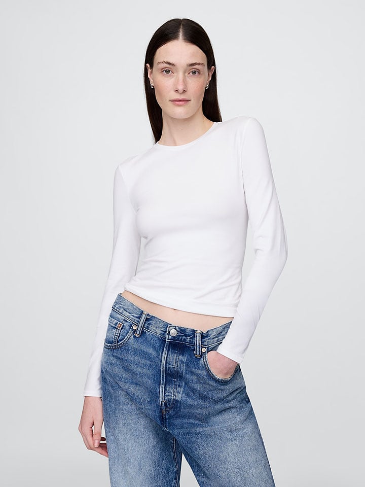 GAP Koszulka w kolorze białym rozmiar: L